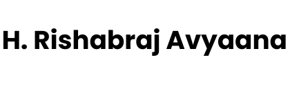 H. Rishabraj Avyaana Goregaon West Logo